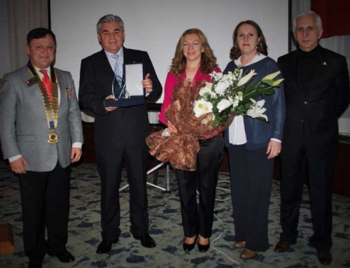 The Rotary Professional Award was presented to Yakup Karahan.